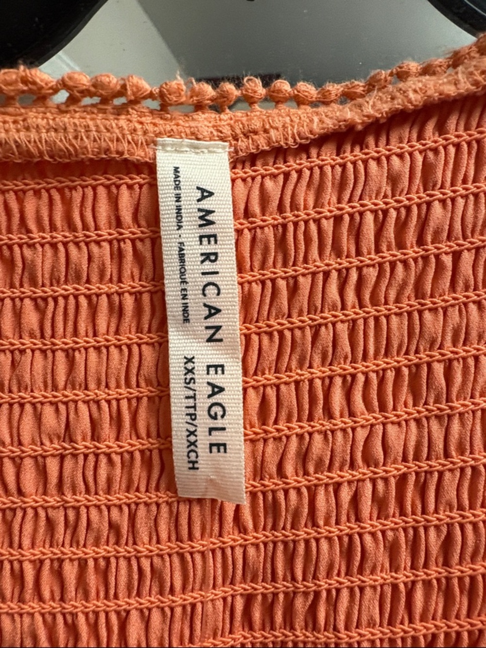 American Eagle Outfitters Coral Orange Maxi Dress - Picture 5 of 6